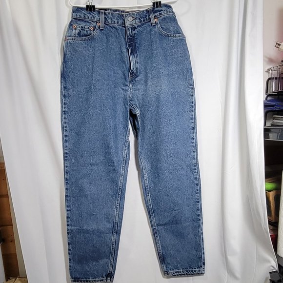Levi's Denim - Levi's 550 Relaxed Fit Tapered Leg Size 14 Misses